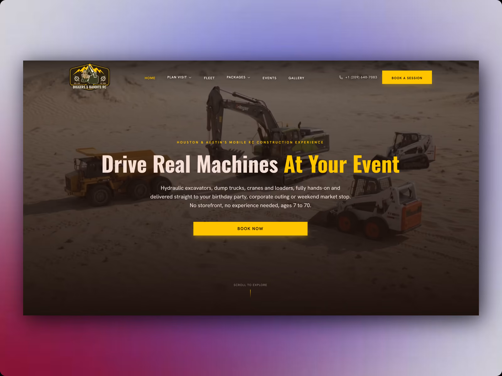 Preview of Diggers & Bandits: RC Construction Experience